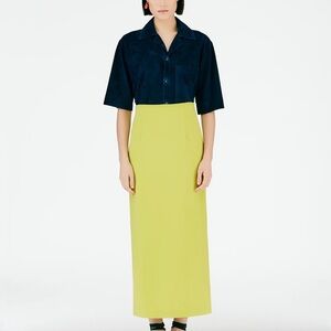 Tibi structured knit pencil skirt (2)